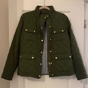 J. Crew Green Utility Jacket